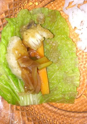 Foto resep Ayam barbeque gulung sayur