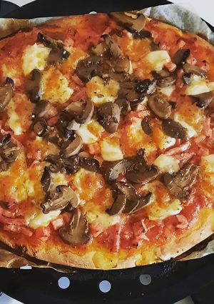 Une photo de Pizza maison gourmande 😋