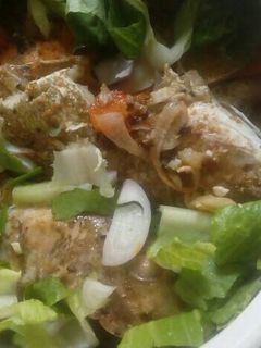 صورة لوصفة سمك مشوي بالفرن🐟🍴🔥