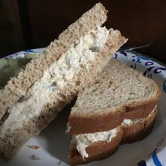 A picture of Billy's Leftover Chicken Rotisserie Salad.