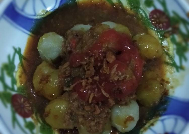 Resep Cilok kuah kacang, Menggugah Selera