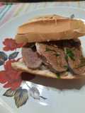 Lengua en sandwichitos a la provenzal