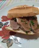 Lengua en sandwichitos a la provenzal