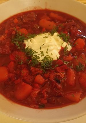 Une photo de Bortsch au Bœuf