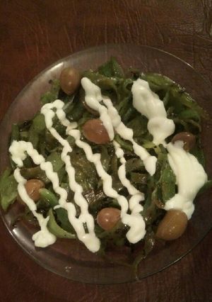 Une photo de Salade de poivron