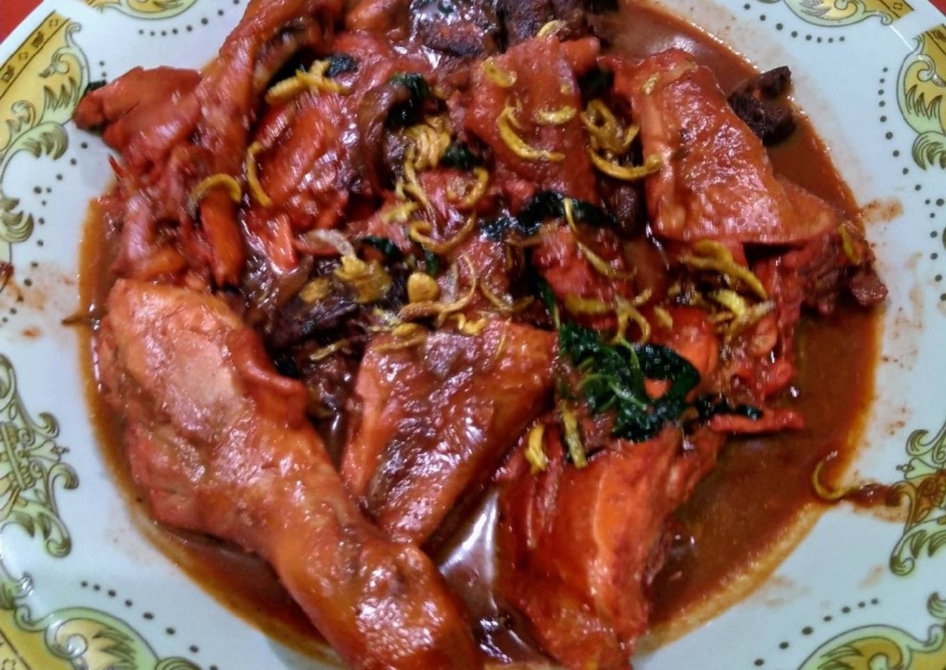 Ayam Saos Merah