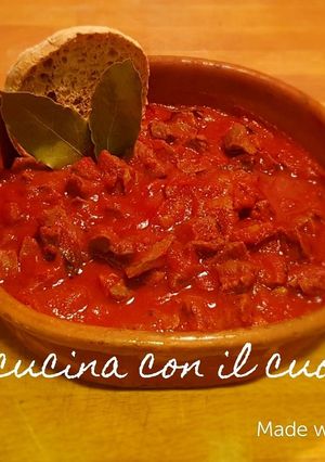 Foto di Coratella di agnello in intingolo 🎅🎄