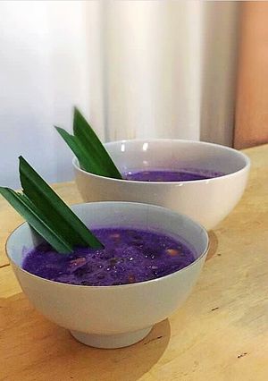 Foto resep Bubur Ketela Ungu
