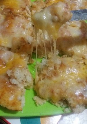صورة لوصفة بيتزا ميكس جبن