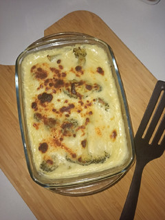Una foto de Brócoli gratinado light y sin gluten