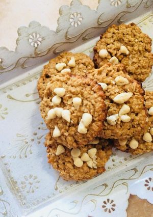 Una foto de Cookies de avena y mantequilla de maní