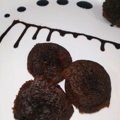 A picture of Eggless chocolate Appe Cake.