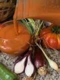 Gaspacho fraîcheur d’été 🍓🥑🧅🫑🧄🌶🍯