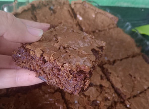 Una foto de Brownie fácil y económico🙌🏼