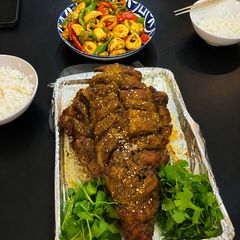Roasted Leg of Lamb A picture of Roasted Leg of Lamb.