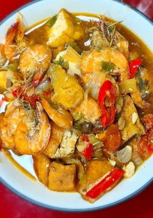 Foto resep 43. Udang tahu tauco