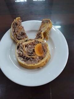 Hình của món Giò Ngũ Sắc.