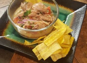 Una foto de Ceviche de atún (de lata)