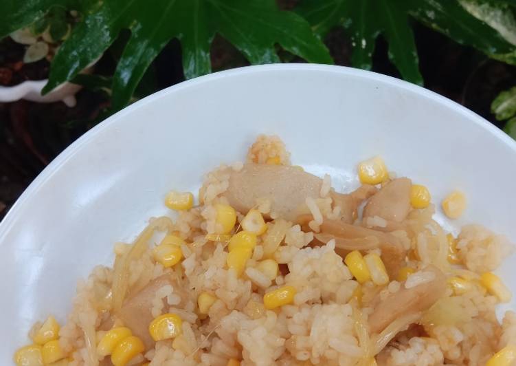 Cara Menyiapkan Nasi Goreng Jagung Manis Sempurna