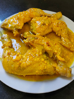 Una foto de Pollo en pepitoria