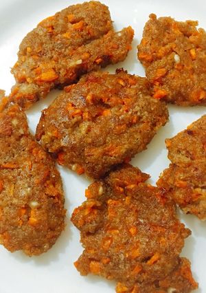 Hình của món Chả yến mạch hạt kê thực dưỡng.