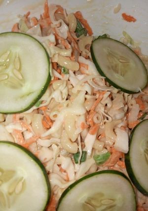 A picture of Pasta salad.