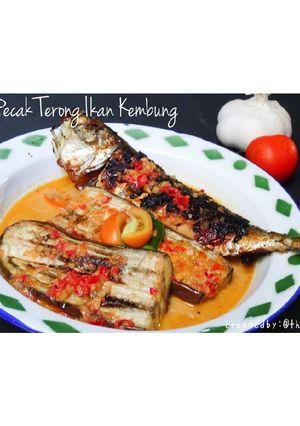 Foto resep Pecak terong Ikan Kembung ala Thia Kusuma
