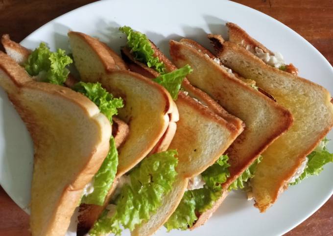 Tunacado Mayonaise Sandwich (tuna avocado) foto resep utama