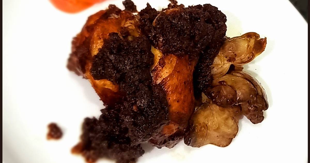 Resep Ayam Goreng Bumbu Hitam Madura Dengan Bahan Sederhana
