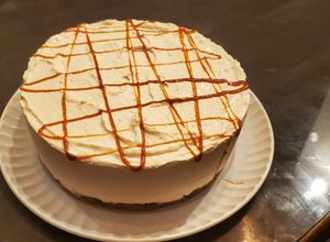 Una foto de Cheesecake frío de Baileys