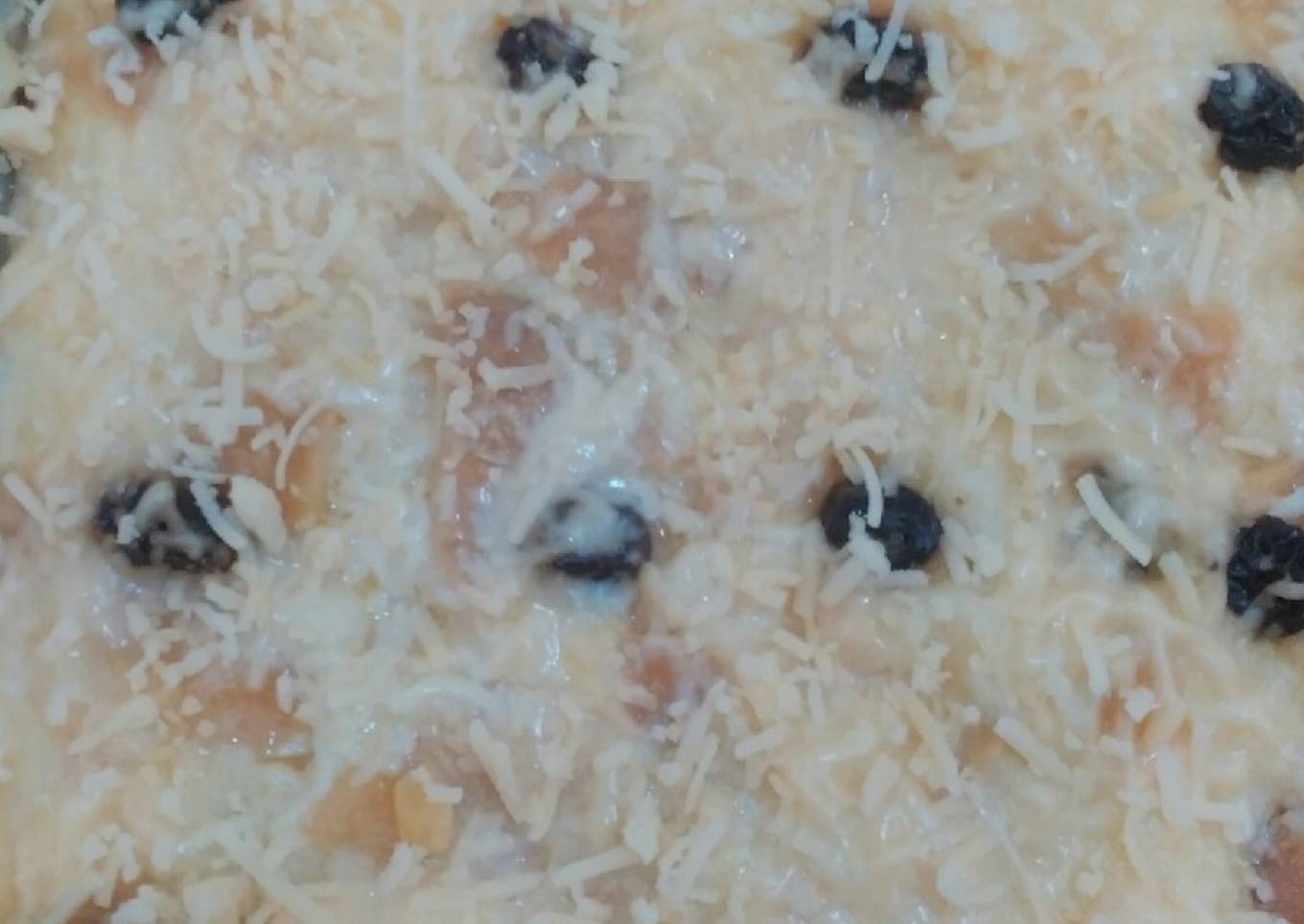 Puding Roti Kukus Istimewa