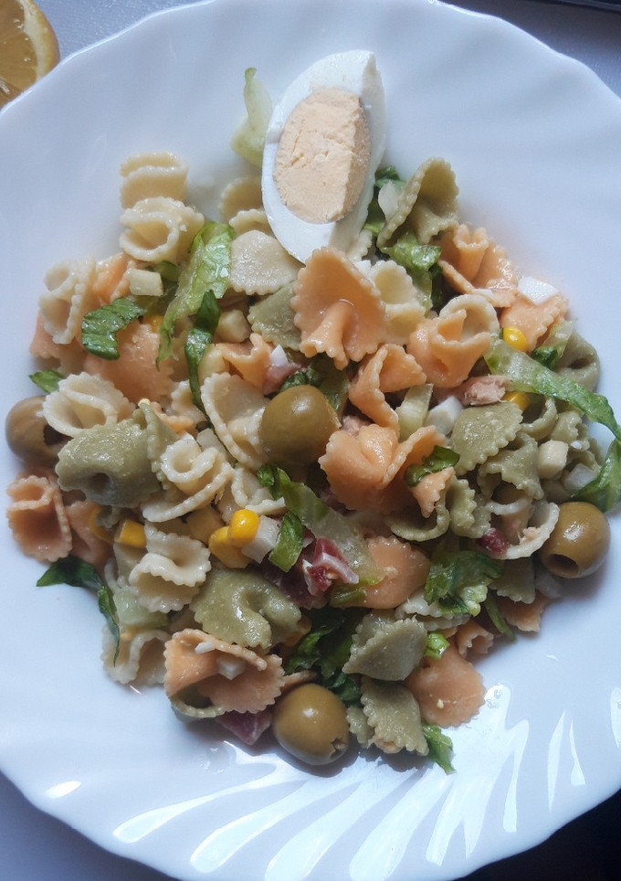 Una foto de Ensalada de pasta