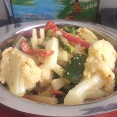 Quick Vegetables Pickle A picture of Quick Vegetables Pickle.