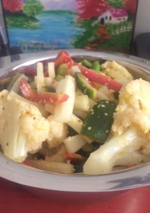 A picture of Quick Vegetables Pickle.
