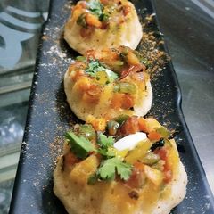A picture of Donut Stuffed Vegetable Idli.