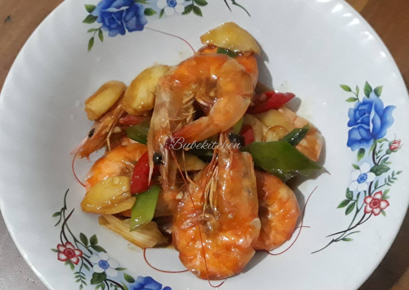 Tumis Udang Bawang Putih