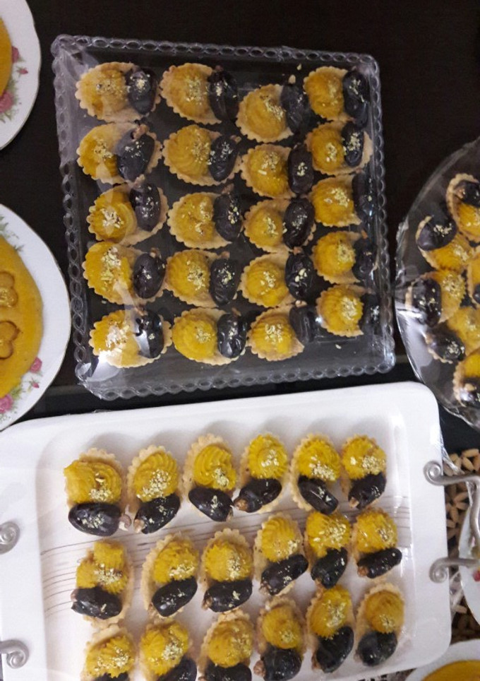 عکسی از دستور نون تارت زیر حلوا برای مجالس
