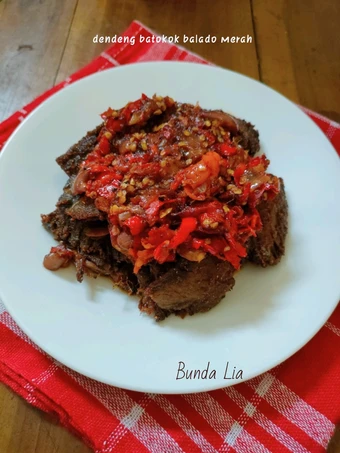 Langkah Mudah untuk Membikin Resep Dendeng Batokok Balado Merah yang Lezat Sekali Anti Ribet, Lezat Sekali