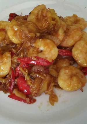 Foto resep Udang Saos Sambal