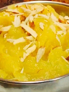 Badham Halwa in microwave (Badham halwa recipe in tamil) செய்முறை முக்கிய புகைப்படம்