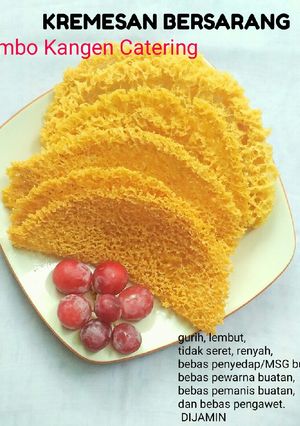 Foto resep Kremesan Bersarang bebas 4P buatan