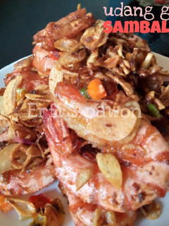 Foto resep Udang goreng sambal embe