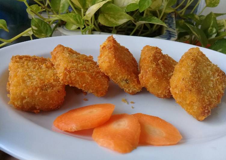 Cara Gampang Membuat 67) Nugget Ayam Sayuran #versi2 Anti Gagal