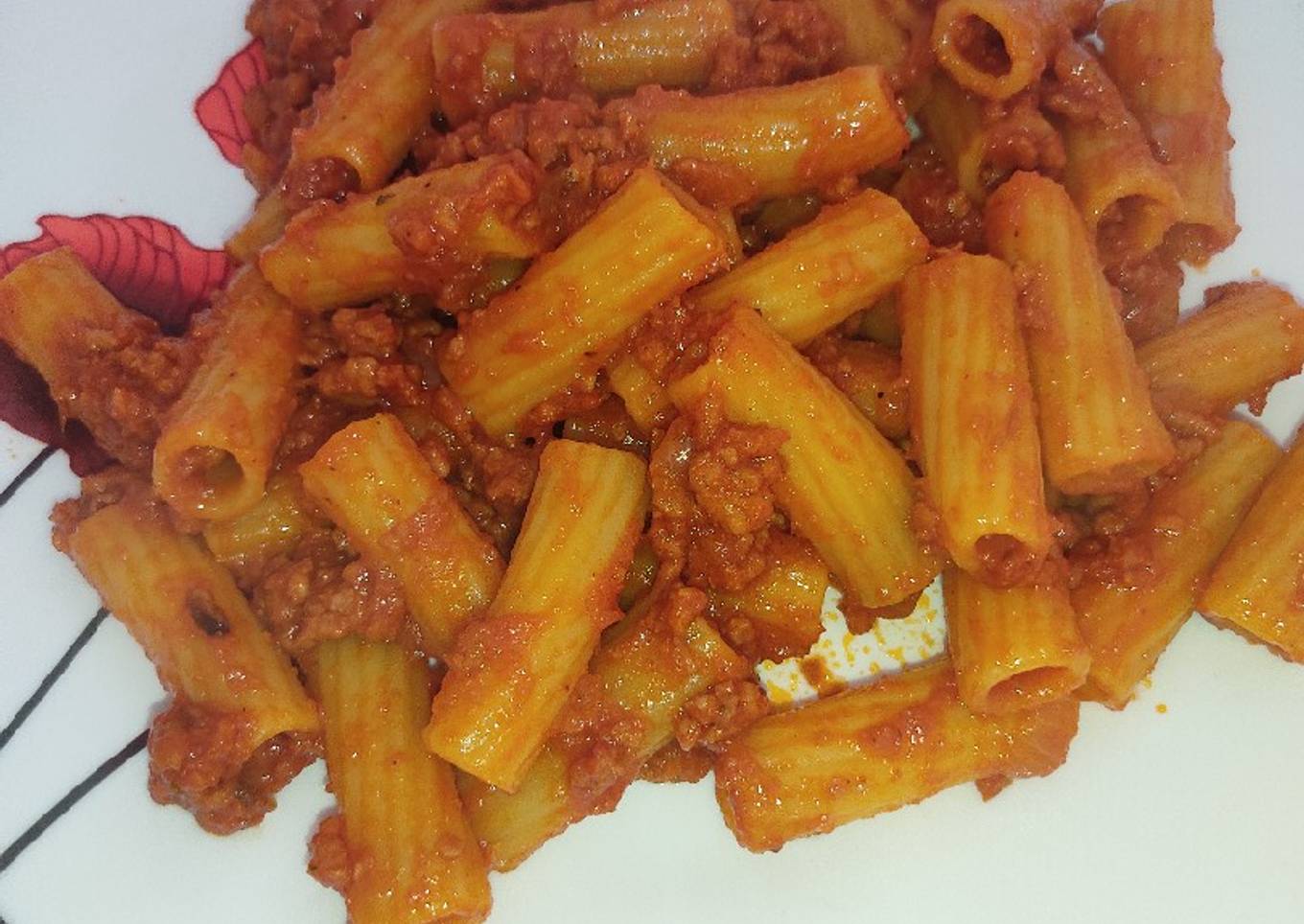 Pasta boloñesa a mi manera.🍝