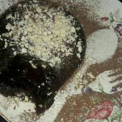 A picture of No bake choco lava cake (biscuit choco lava).