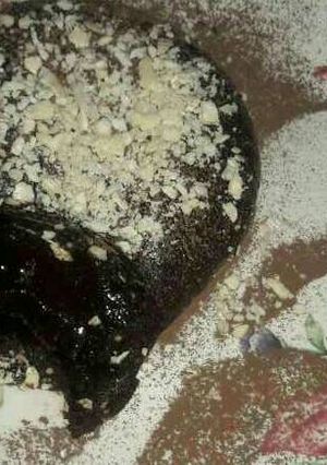 A picture of No bake choco lava cake (biscuit choco lava).