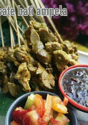 Foto resep Sate hati ampela