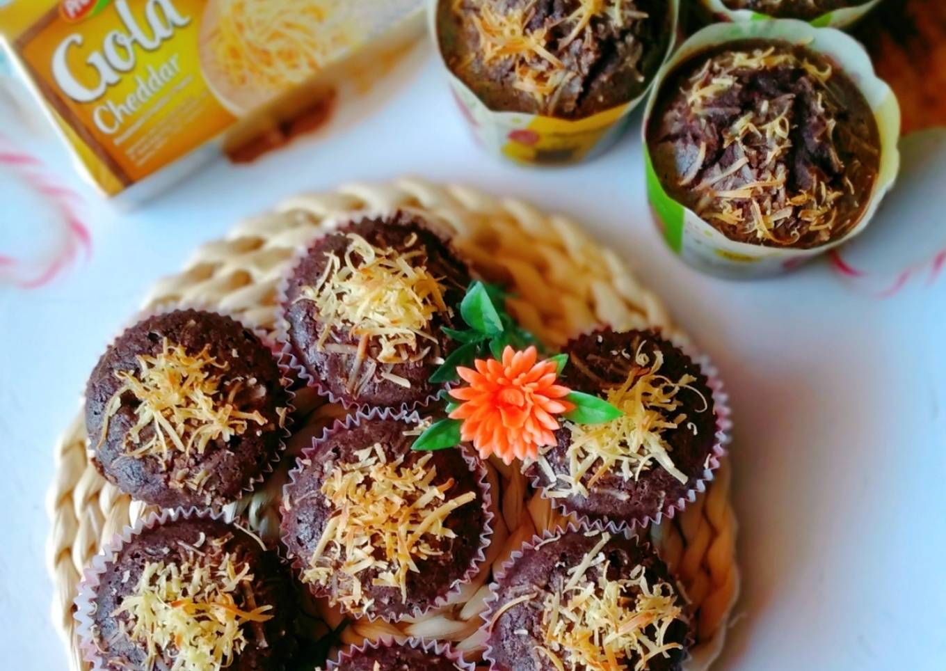 Muffin Ketan Hitam Keju