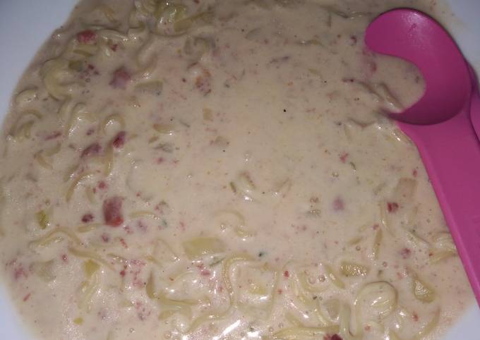 Indomie carbonara