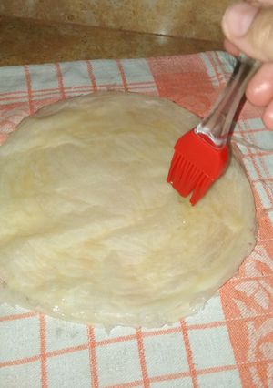 صورة لوصفة تحضير ورقة البسطيلة